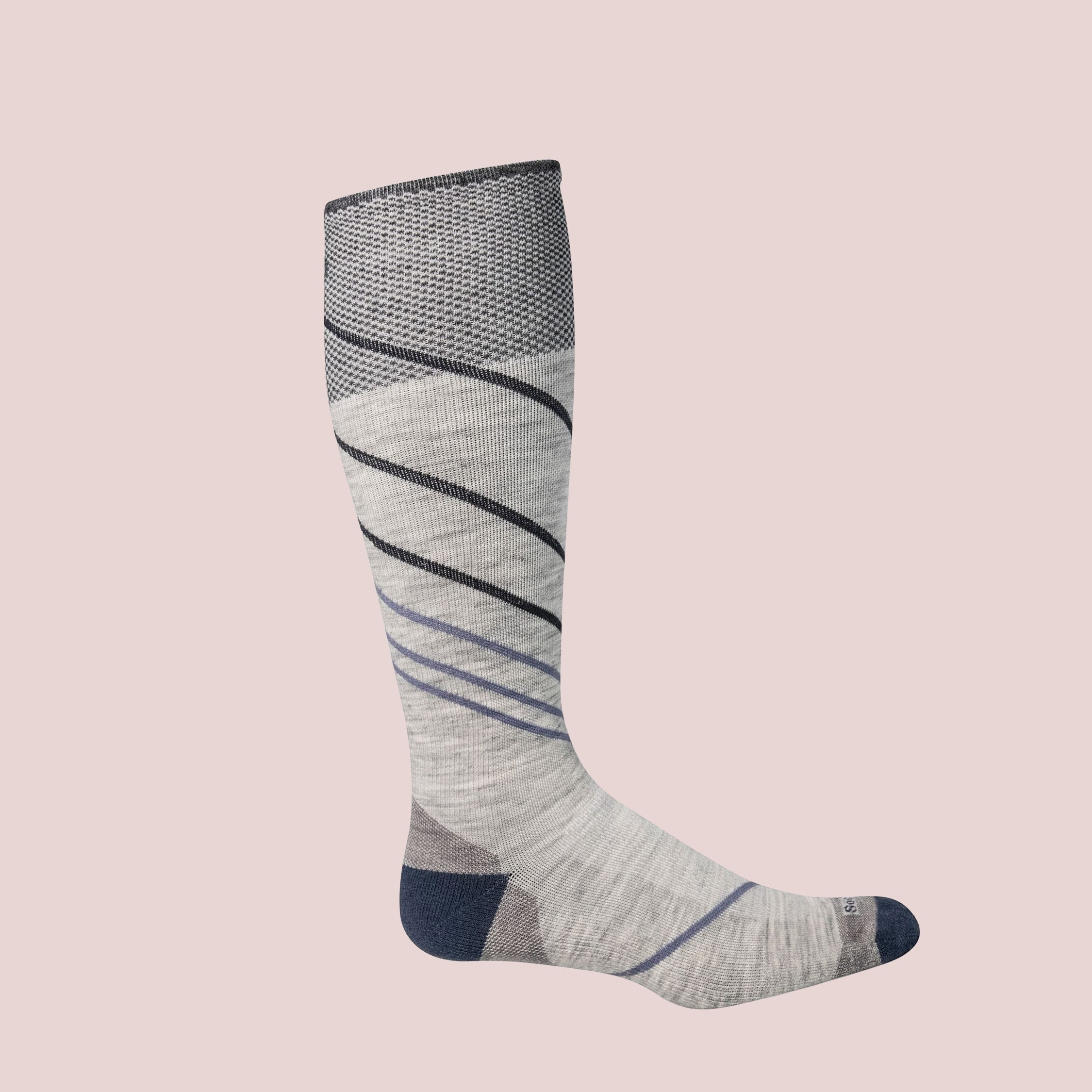 Sockwell Men's Pulse Firm Compression Socks Ash L/XL