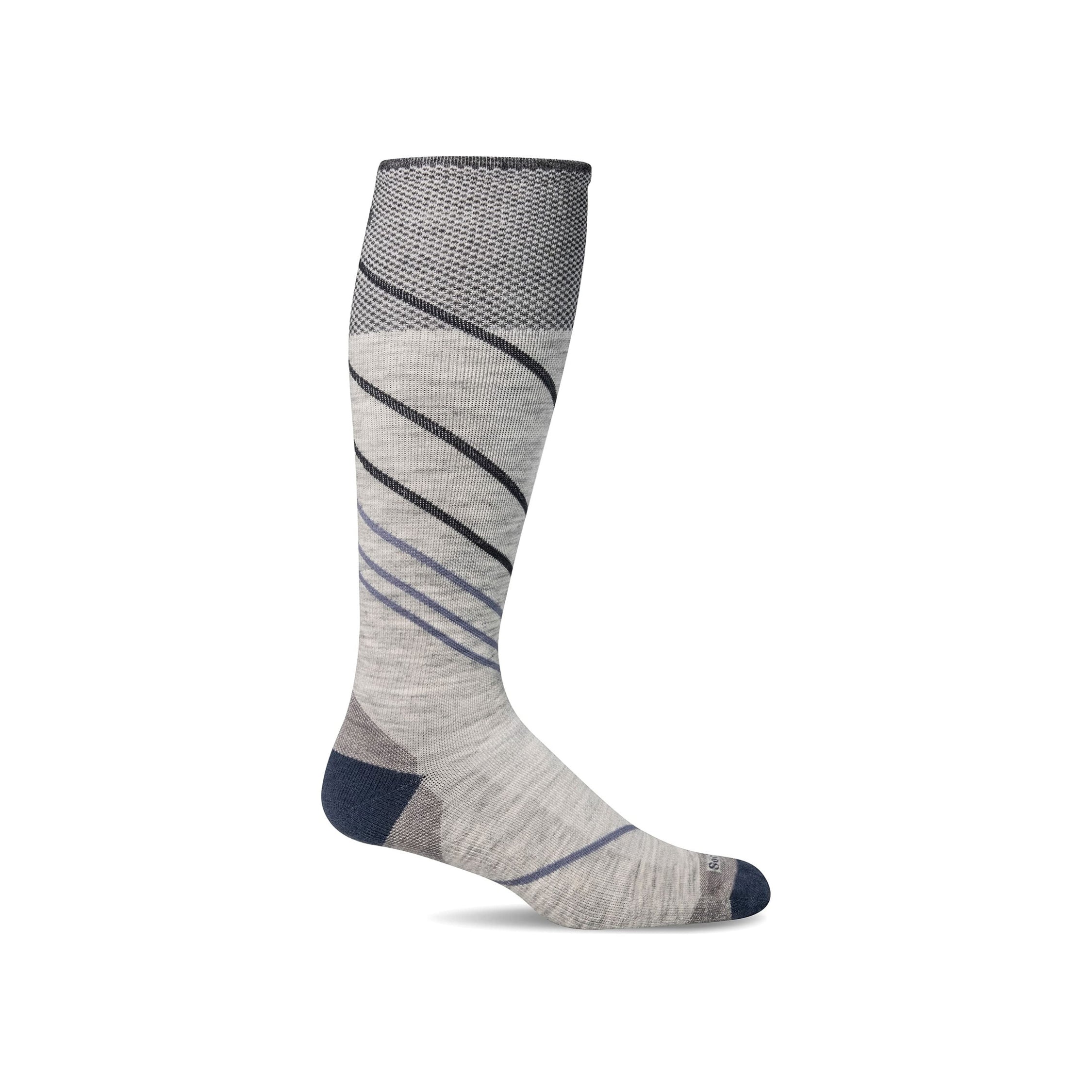 Sockwell Men's Pulse Firm Compression Socks Ash L/XL